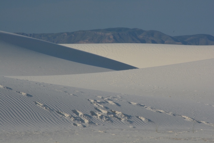 white sands dunes